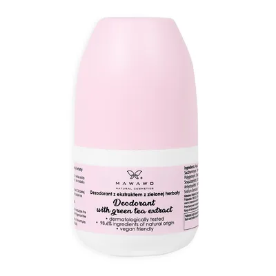 Mawawo Natural Cosmetics Deodorant with Green Tea Extract (Dezodorant z ekstraktem z zielonej herbaty)