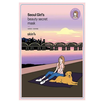 SKIN79 Seoul Girl's, Beauty Secret Mask Soothing Care (Kojąca maska w płachcie)