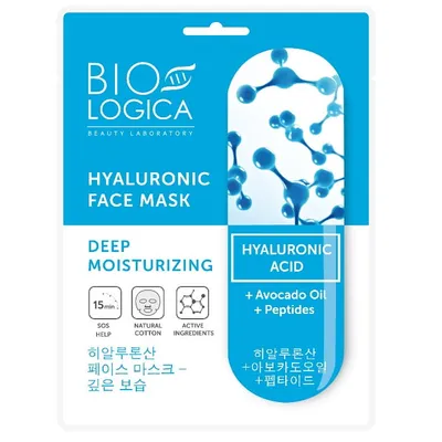 Biologica Hyaluronic Face Mask Deep Moisturizing (Maska do twarzy w płachcie)