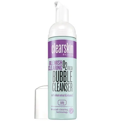 Avon Clearskin, Blemish Clearing O2 Fresh Bubble Cleanser (Oczyszczająca pianka przeciwtrądzikowa)