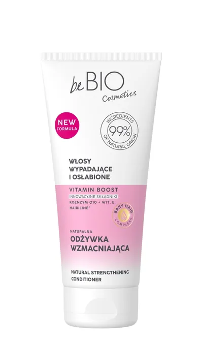 beBIO Baby Hair Complex, Naturalna odżywka wzmacniająca do włosów wypadajacych i osłabionych