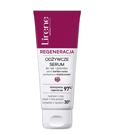 Lirene Dermoprogram Odżywcze serum do rąk i paznokci `Regeneracja`