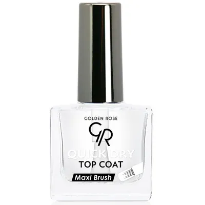 Golden Rose Quick Dry Top Coat (Utwardzający lakier szybkoschnący)