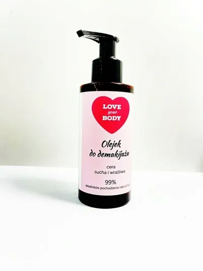 Love Your Body Olejek do demakijażu cera sucha i wrażliwa