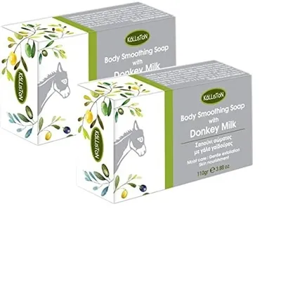 Kalliston Body Smoothing Soap With Donkey Milk (Naturalne mydło z oślim mlekiem)
