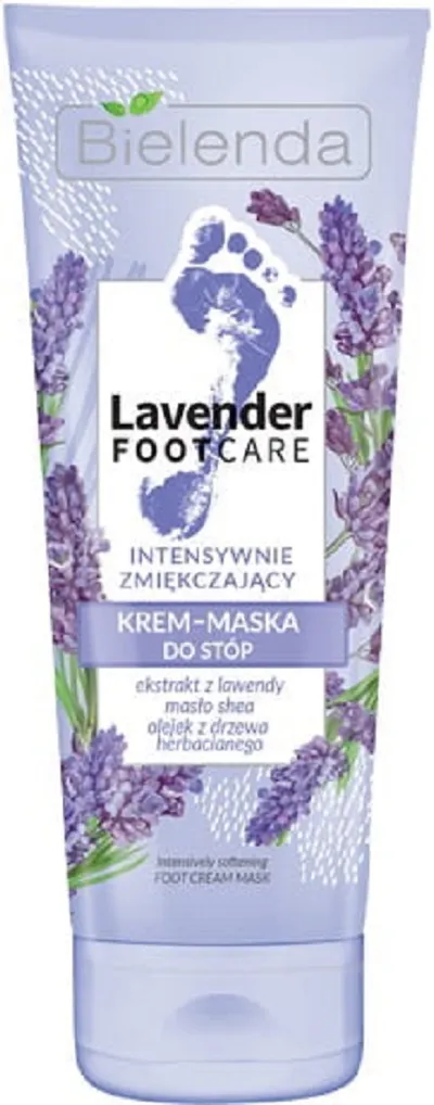 Bielenda Lavender Foot Care, Krem-maska do stóp intensywnie zmiękczający