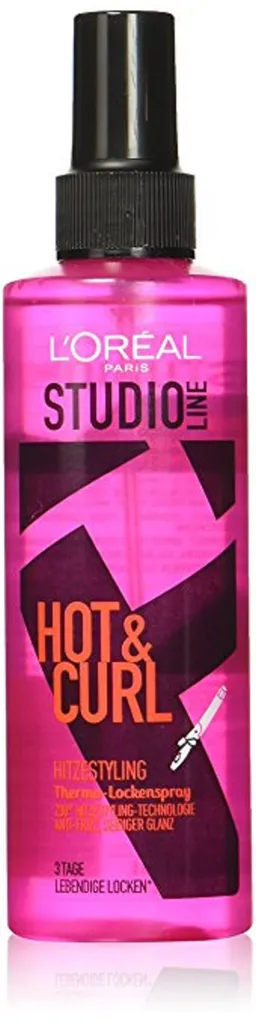 L'Oreal Paris Studio Line, Hot & Curl Termo Spray (Spray do stylizacji włosów)