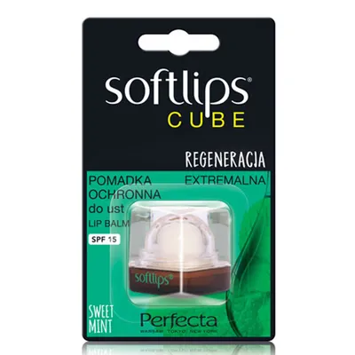 Perfecta Softlips, Balsam do ust 5w1 SPF 15 `Fresh mint`