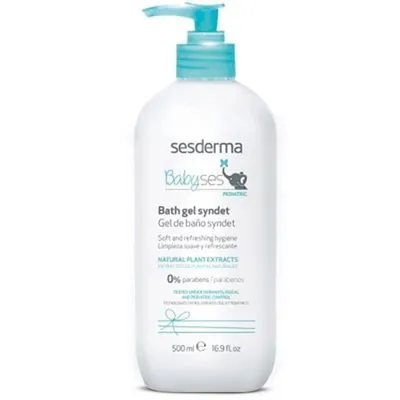 Sesderma Babyses, Bath Gel Syndet (Żel do kąpieli)