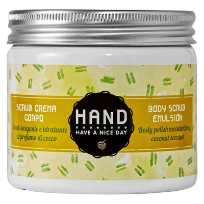HAND Have a Nice Day Scrub Corpo (Delikatny peeling do ciała o intensywnym działaniu nawilżającym)