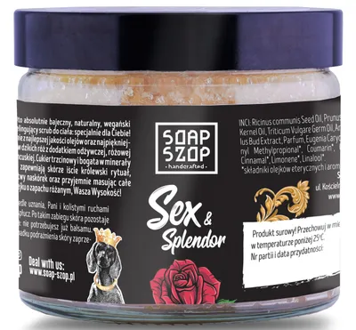 Soap Szop Scrub `Sex & Splendor`