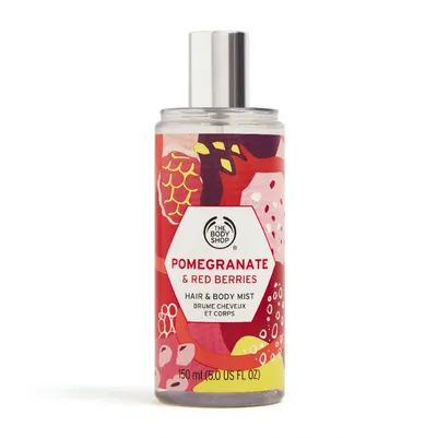 The Body Shop Hair & Body Mist Pomegranate & Red Berries (Mgiełka do ciała i włosów `Granat i czerwone jagody`)