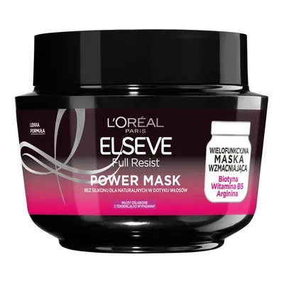 L'Oreal Paris Elseve, Full Resist, Power Mask (Wielofunkcyjna maska wzmacniająca)