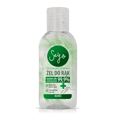 Seyo Żel pielęgnująco-ochronny do rąk `Aloes`