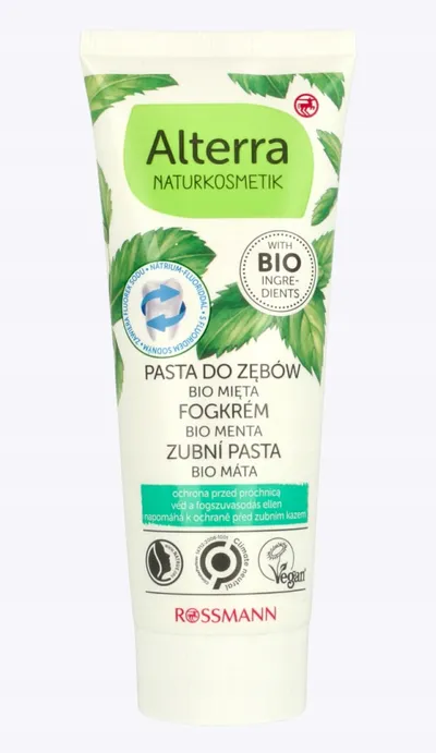 Alterra Bio-Minze Zahncreme (Pasta do zębów `Bio Mięta` (nowa wersja))