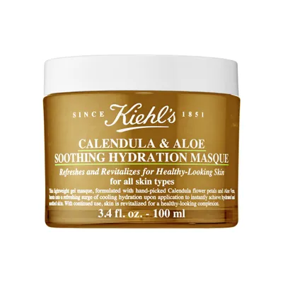 Kiehl's Calendula & Aloe Soothing Hydration Masque (Nawilżająca maska do twarzy)