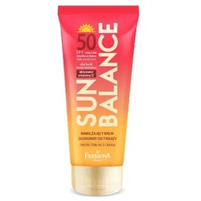 Sun Balance Nawilżający ochronny krem do twarzy SPF50