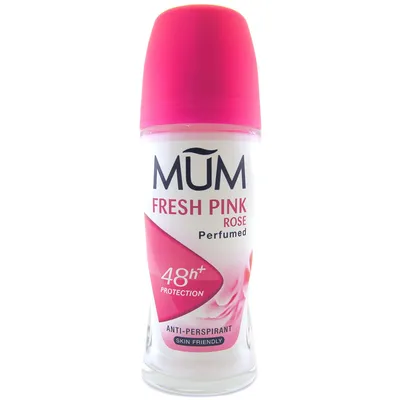 Mum Fresh Pink Rose, Anti-perspirant roll-on 48h (Antyperspirant w kulce)