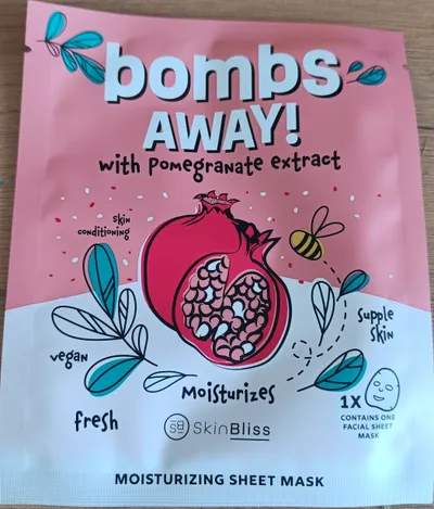 Action Bombs Away Face Mask with Pomegranate Extraxt (Maseczka na twarz z wyciągiem z granatu)