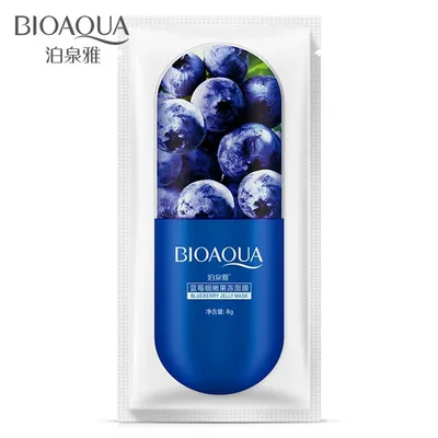 Bioaqua Blueberry Jelly Mask (Jagodowa maseczka do twarzy)