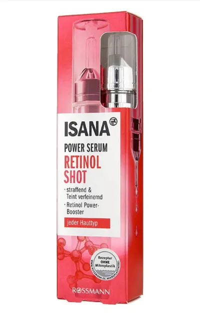 Isana Power Serum Retinol Shot (Serum do twarzy z retinolem)