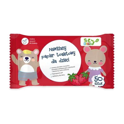 Seyo Kids, Nawilżany papier toaletowy dla dzieci