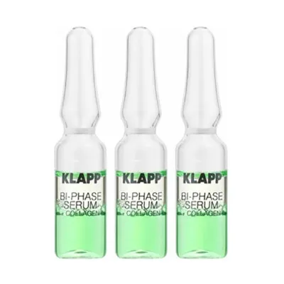 Klapp Cosmetics Power Effect, Bi-Phase Serum + Collagen (Ampułka dwufazowa z kolagenem)