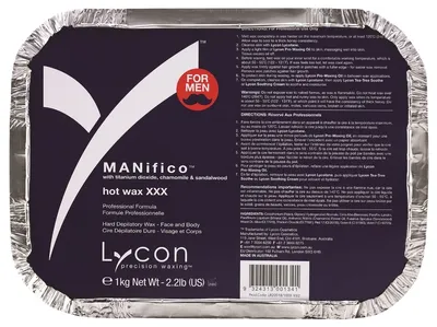 Lycon MANifico Hot Wax XXX (Wosk do depilacji)