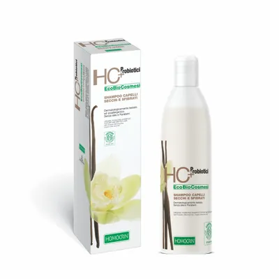 Homocrin HC + Probiotici, Shampoo Capelli Secci e Sfibrati (Szampon do włosów suchych i zniszczonych)