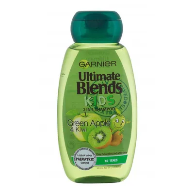 Garnier Ultimate Blends Kids, Green Apple and Kiwi 2 in 1 Shampoo (Szampon dla dzieci 2 w 1 `Zielone jabłko i kiwi`)