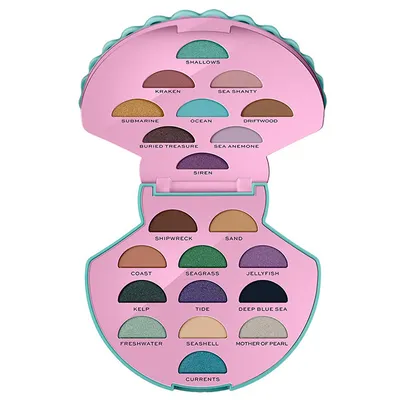 I Heart Revolution Oceans`s Treasure Eyeshadow Palette (Paleta cieni do powiek)