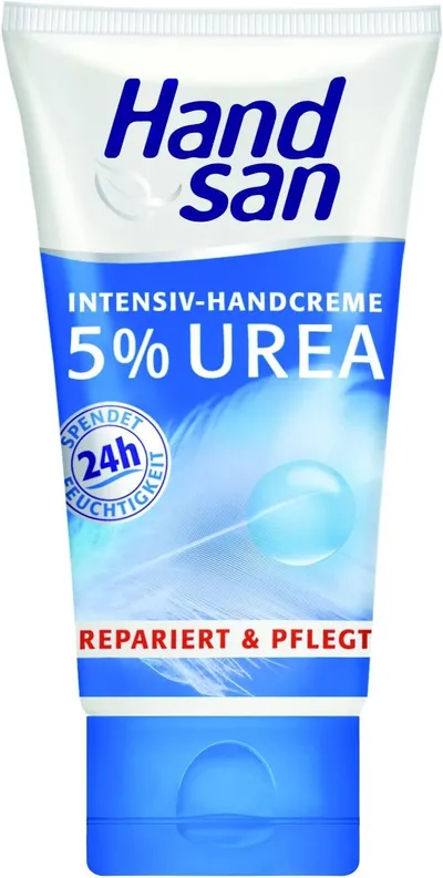 Handsan Intensiv Hand Creme 5% Urea (Intensywny krem do rąk z 5% mocznikiem)