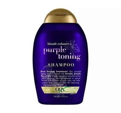 Organix Salon Technology, Purple Toning Shampoo (Szampon do włosów farbowanych, blond i rozjaśnianych)