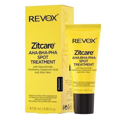 Revox Zitcare, AHA BHA PHA Spot Treatment (Żel punktowy do twarzy)