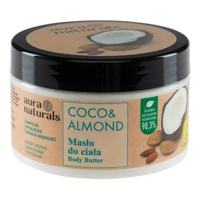 Aura Naturals, Coco & Almond Body Butter (Masło do ciała)