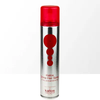Kallos KJMN, Shine Hair Spray (Ochronny spray nabłyszczający)