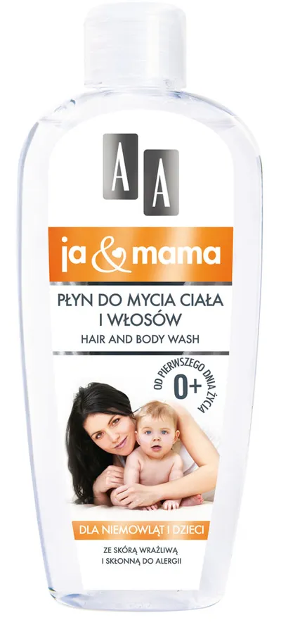 AA Therapy Ja i Mama, Płyn do mycia ciała i włosów