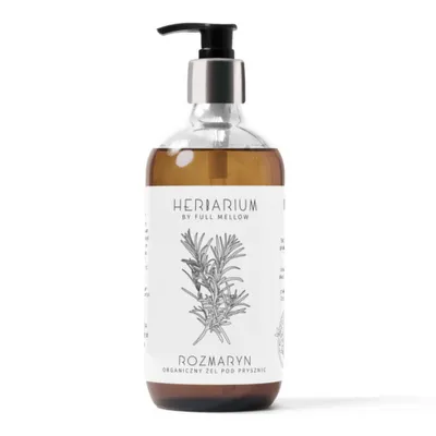 Full Mellow Herbarium, Organiczny żel pod prysznic `Rozmaryn`