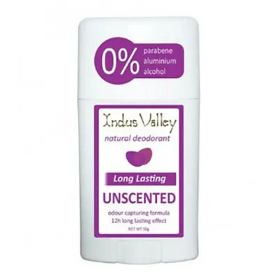 Indus Valley Natural Deodorant Fragrance Free (Dezodorant w sztyfcie bezzapachowy)