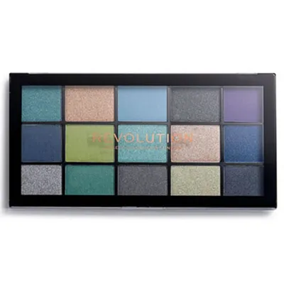 Revolution Beauty (Makeup Revolution) Re-Loaded, Deep Dive  Eyeshadow Palette (Paleta 15 cieni do powiek)