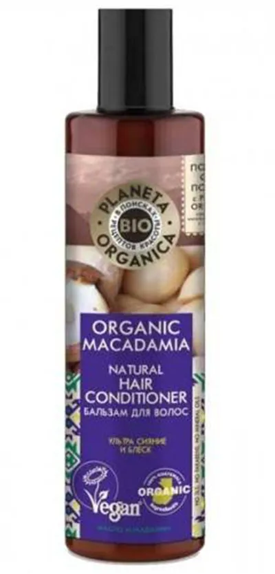 Planeta Organica Organic Macadamia Natural Hair Conditioner (Bio odżywka do włosów `Makadamia`)