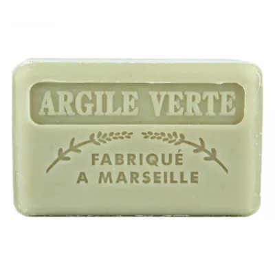 Fabrique a Marseille Argile Verte Savon de Marseille (Mydło marsylskie z masłem Shea `Zielona glinka`)
