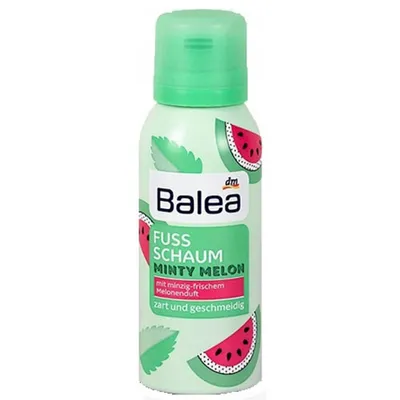 Balea Fuss Schaum Minty Melon (Pielęgnująca pianka do stóp o zapachu mięty i melona)