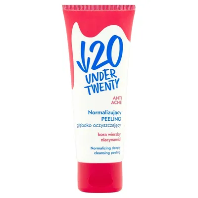 Under Twenty Anti Acne, Normalizujący peeling głęboko oczyszczający
