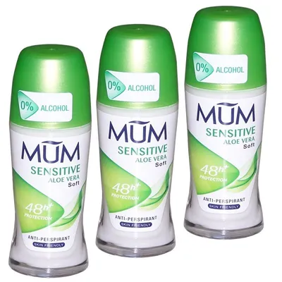 Mum Sensitive Aloe Vera Soft, Anti-perspirant 48H (Dezodorant antyperspiracyjny w kulce)