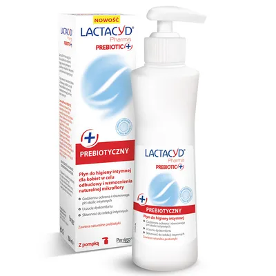 Lactacyd Pharma Prebiotic Plus, Płyn do higieny intymnej