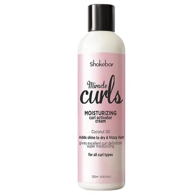 Shakebar Miracle Curls, Moisturizing Curl Activator Cream (Krem aktywujący skręt)