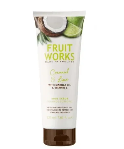 Grace Cole Fruit Works, Coconut & Lime Body Scrub (Peeling do ciała)