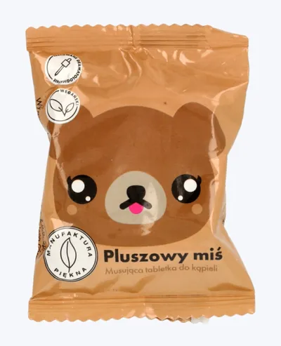 Manufaktura Piękna Tabletka do kąpieli `Pluszowy miś`