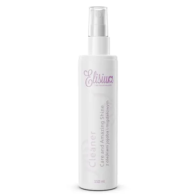 Elisium Cleaner Care & Amazing Shine (Płyn do odtłuszczania paznokci z olejkiem jojoba i olejkiem migdałowym)